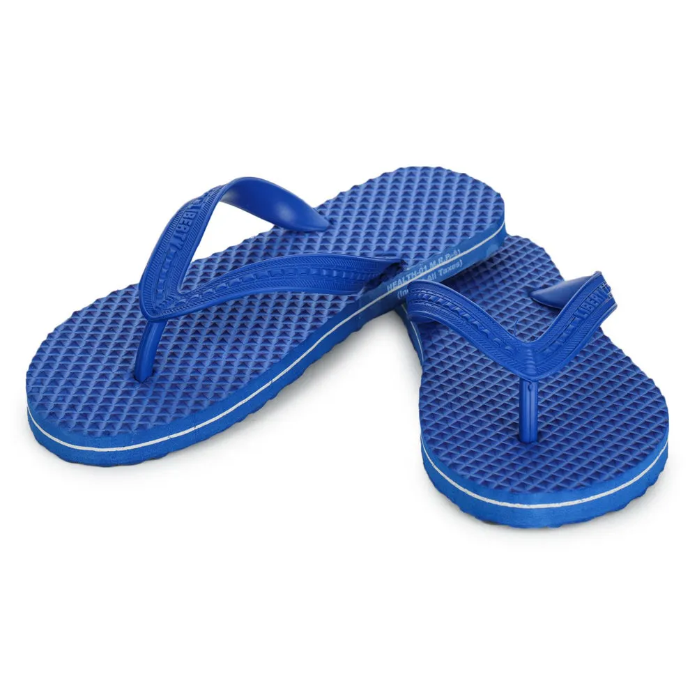 A-HA Casual Blue Flip Flop For Men HEALTH-1 By Liberty