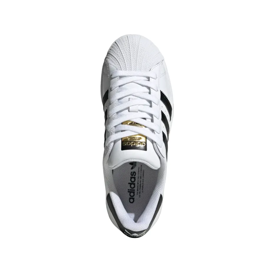 Adidas Originals scarpa sneakers da ragazzi Superstar FU7712 bianco-nero