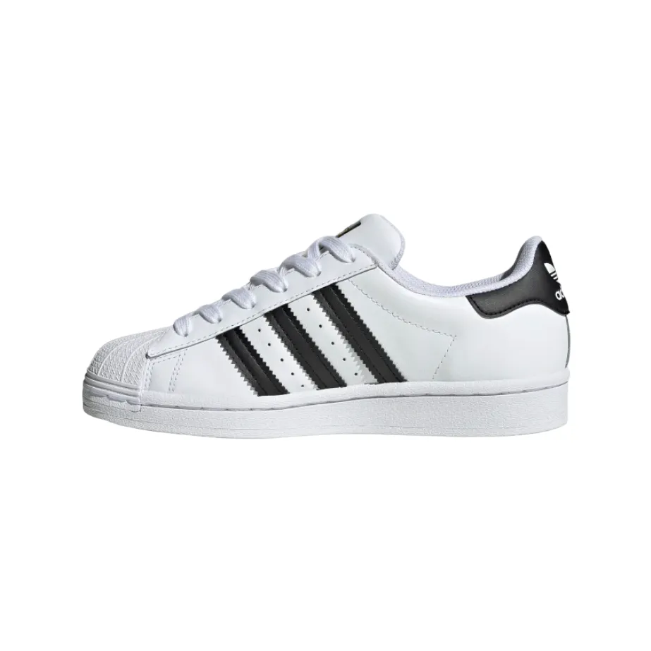 Adidas Originals scarpa sneakers da ragazzi Superstar FU7712 bianco-nero