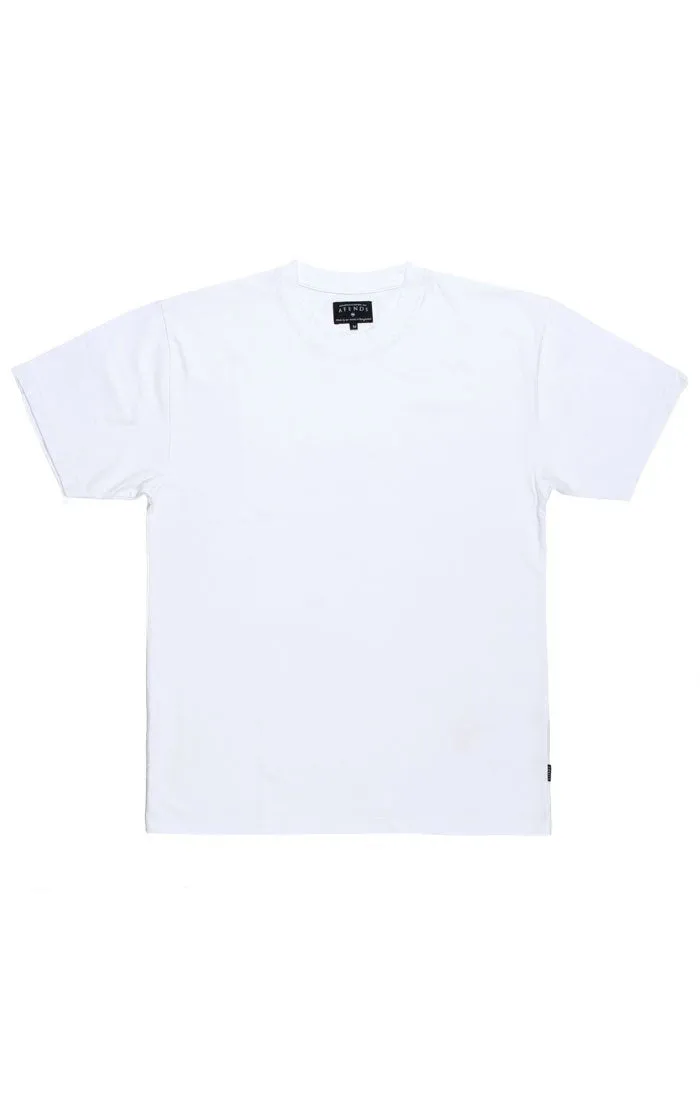 Afends Mens Plain Vintage Tee - Vintage Fit Tee