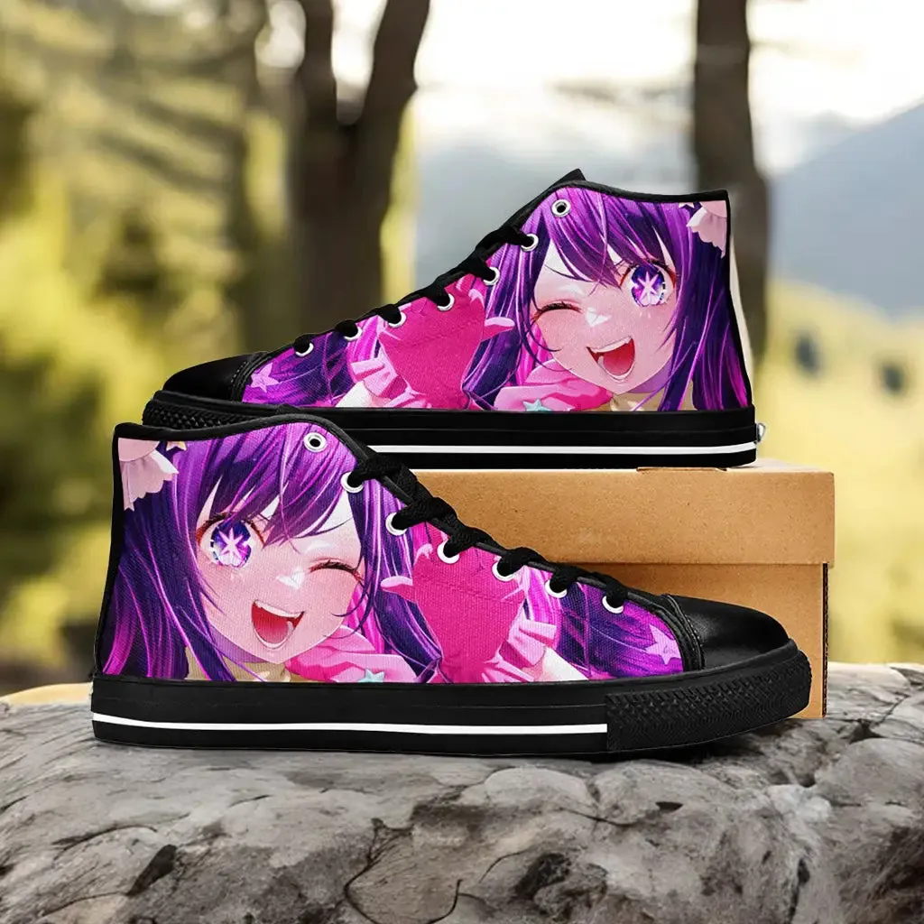 Ai Hoshino Oshi no Ko Shoes High Tops Sneakers for Kids and Adults