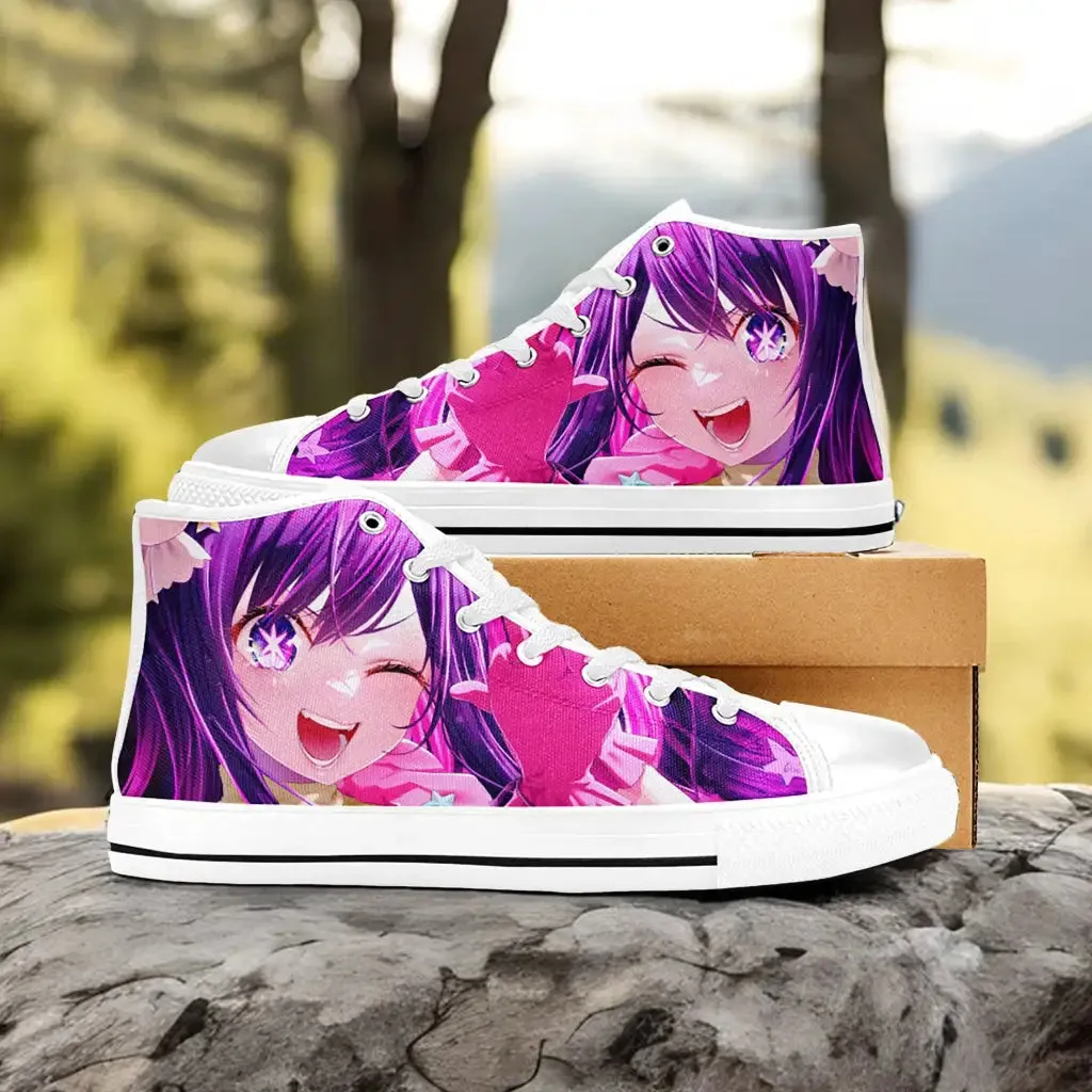 Ai Hoshino Oshi no Ko Shoes High Tops Sneakers for Kids and Adults