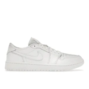 Air Jordan 1 Retro Low Golf Triple White