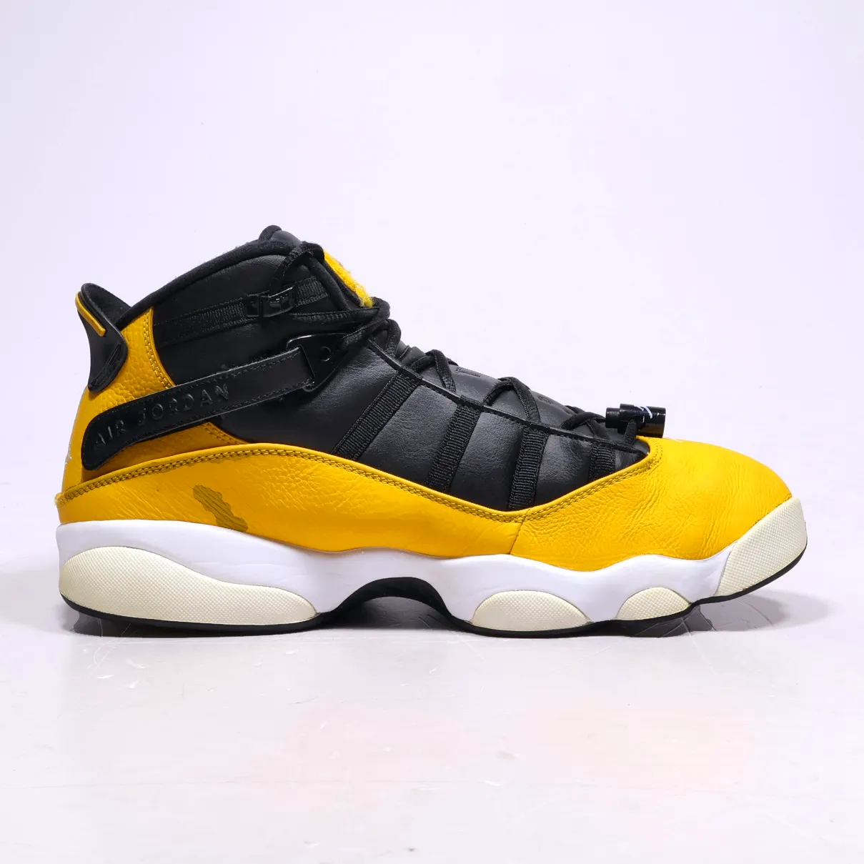 Air Jordan Winterized High-Top Sneakers Leather Yellow Colour For Men