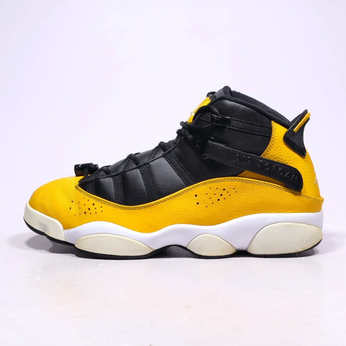 Air Jordan Winterized High-Top Sneakers Leather Yellow Colour For Men