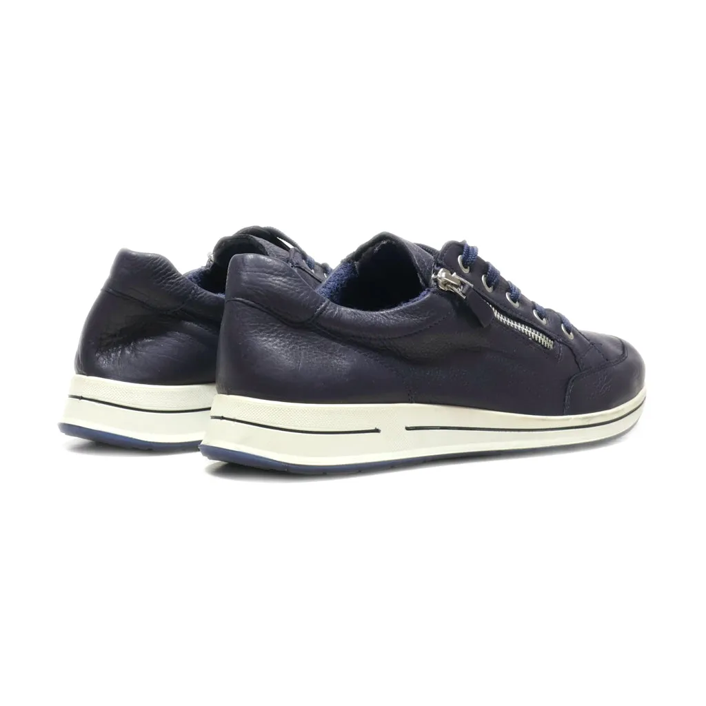 Ara Oleanna Low-Top Sneakers Leather Blue Colour For Women