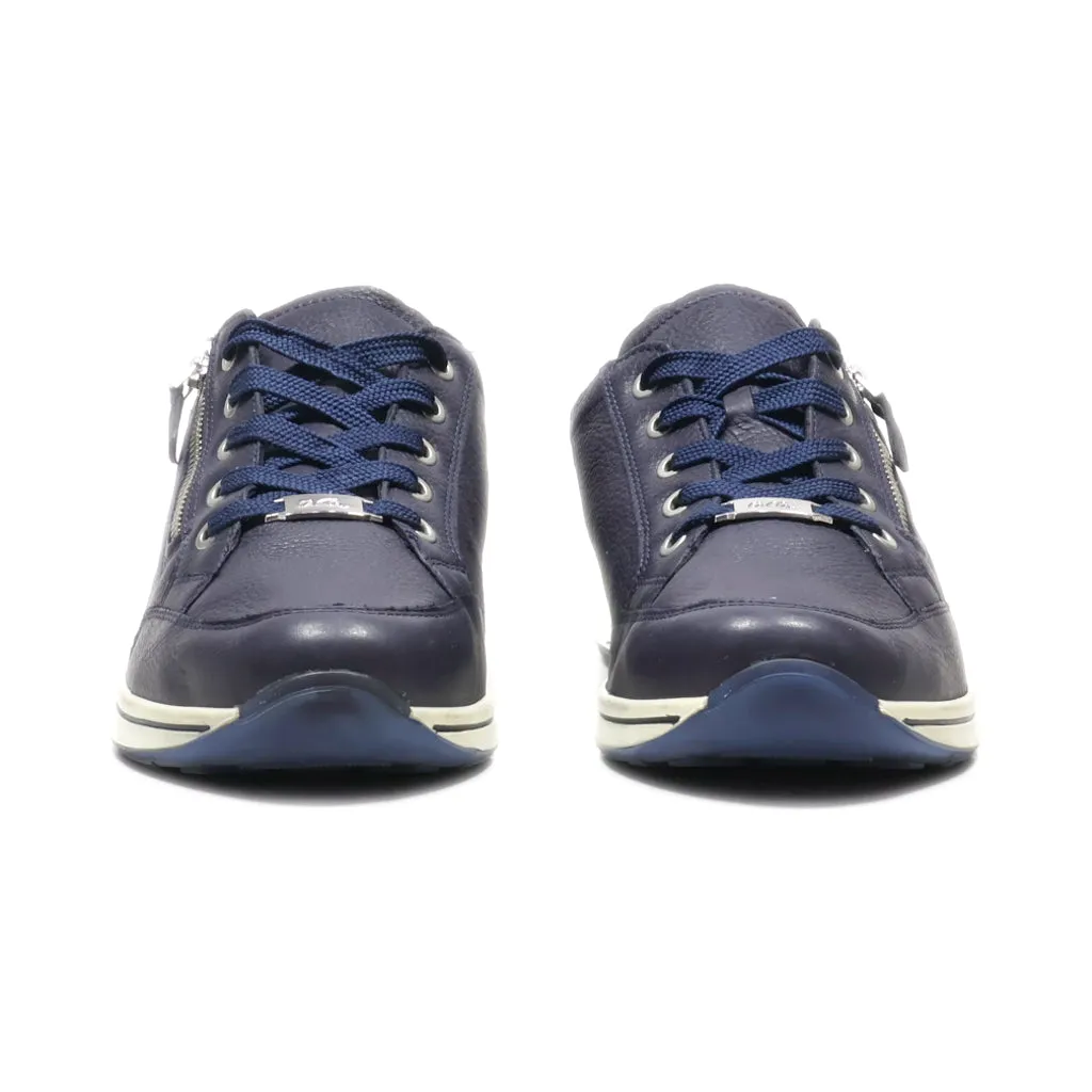 Ara Oleanna Low-Top Sneakers Leather Blue Colour For Women