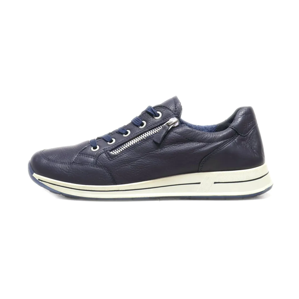 Ara Oleanna Low-Top Sneakers Leather Blue Colour For Women