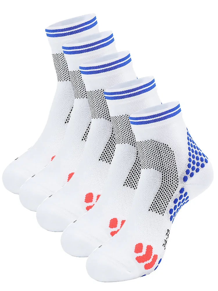 Athletic Ankle Quarter Running Socks Hiking Performance Sport Cotton Socks