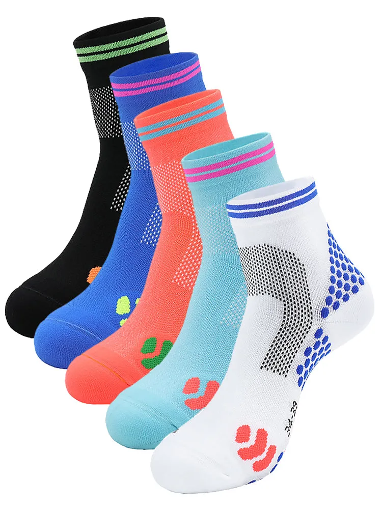 Athletic Ankle Quarter Running Socks Hiking Performance Sport Cotton Socks