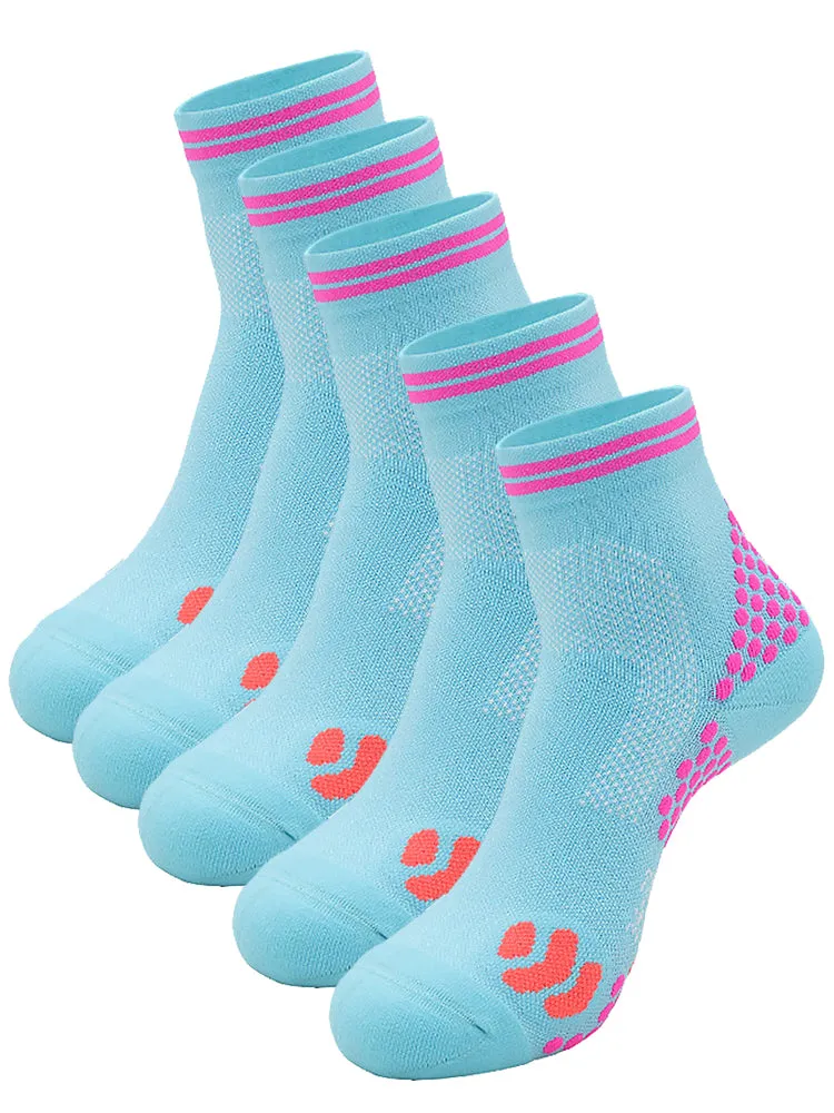 Athletic Ankle Quarter Running Socks Hiking Performance Sport Cotton Socks