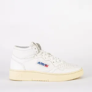 AUTRY SNEAKERS - MEDALIST MID CUT GOAT - WHT