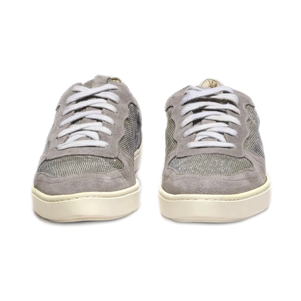 Belmondo Damen Low-Top Sneakers Fabric Grey Colour For Women