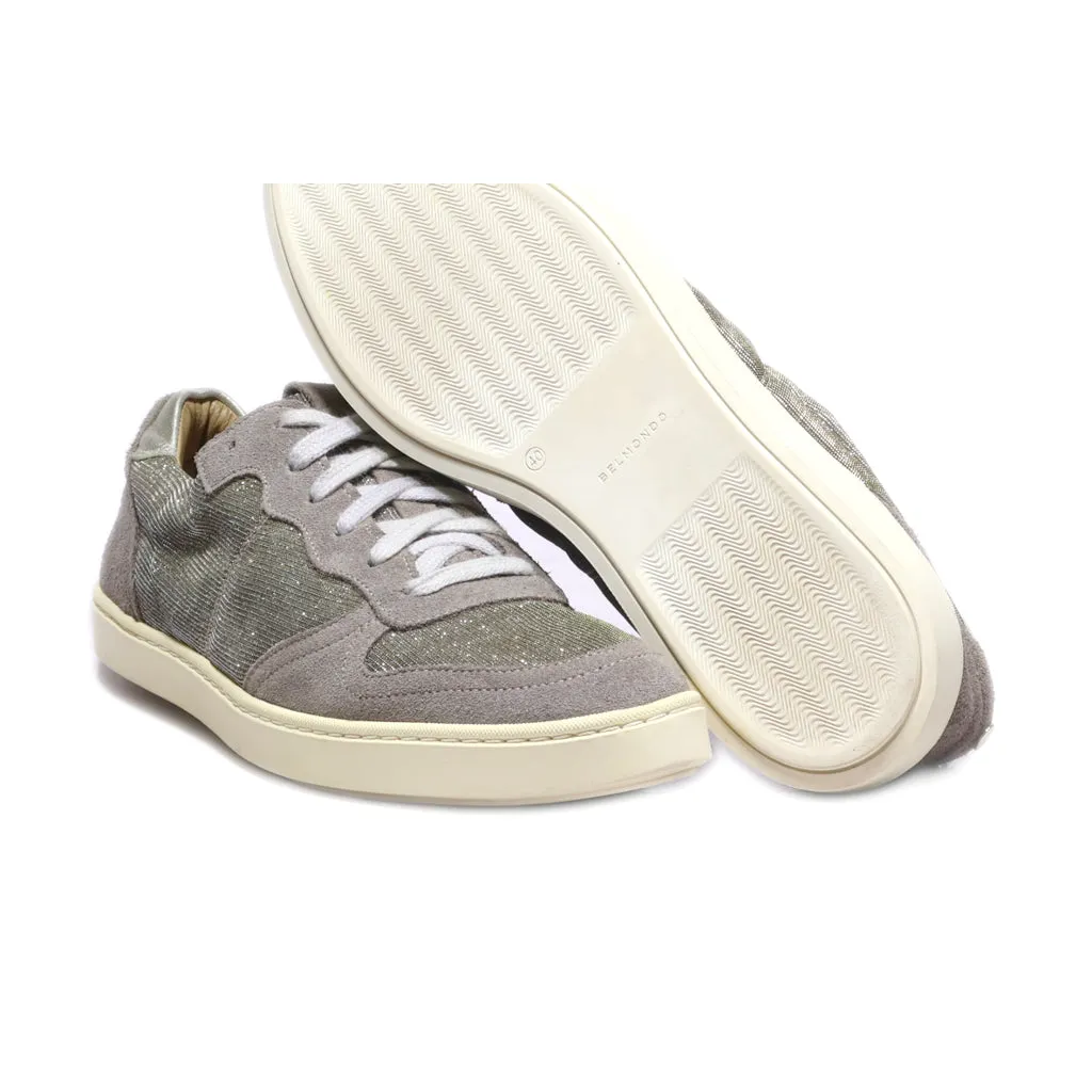 Belmondo Damen Low-Top Sneakers Fabric Grey Colour For Women