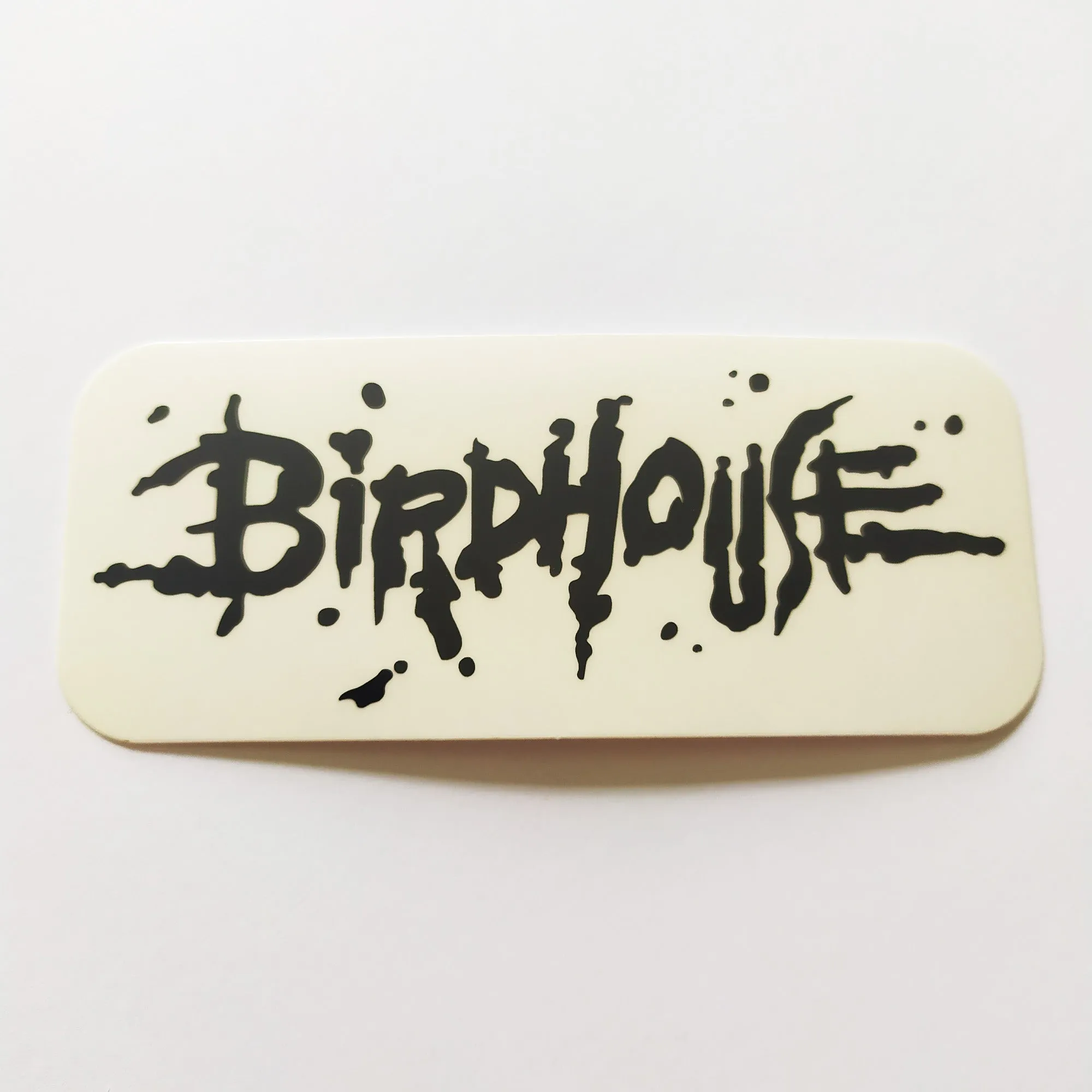 Birdhouse Skateboards Blood Logo Skateboard Sticker - Black