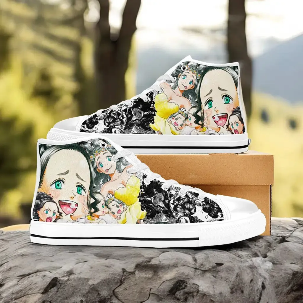 Black Clover Charmy Pappitson Shoes High Tops Sneakers for Kids and Adults