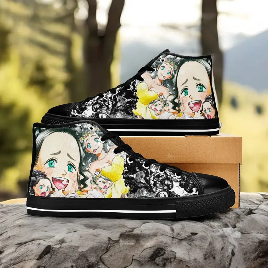 Black Clover Charmy Pappitson Shoes High Tops Sneakers for Kids and Adults