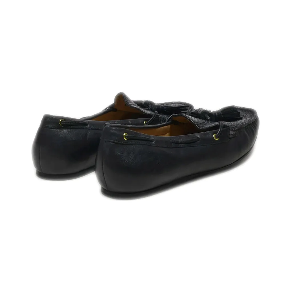 Bocage Innovation Loafers Leather Black Colour For Women