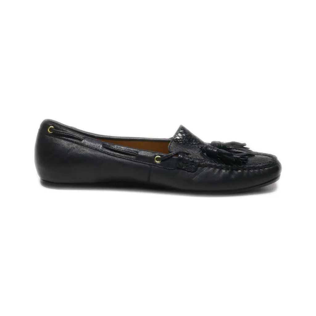 Bocage Innovation Loafers Leather Black Colour For Women