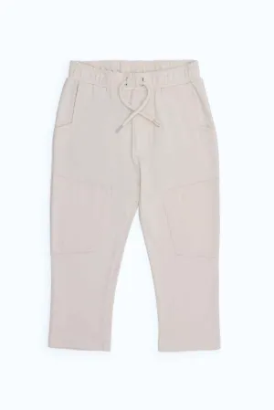 Boys Beige Pull-On Trouser