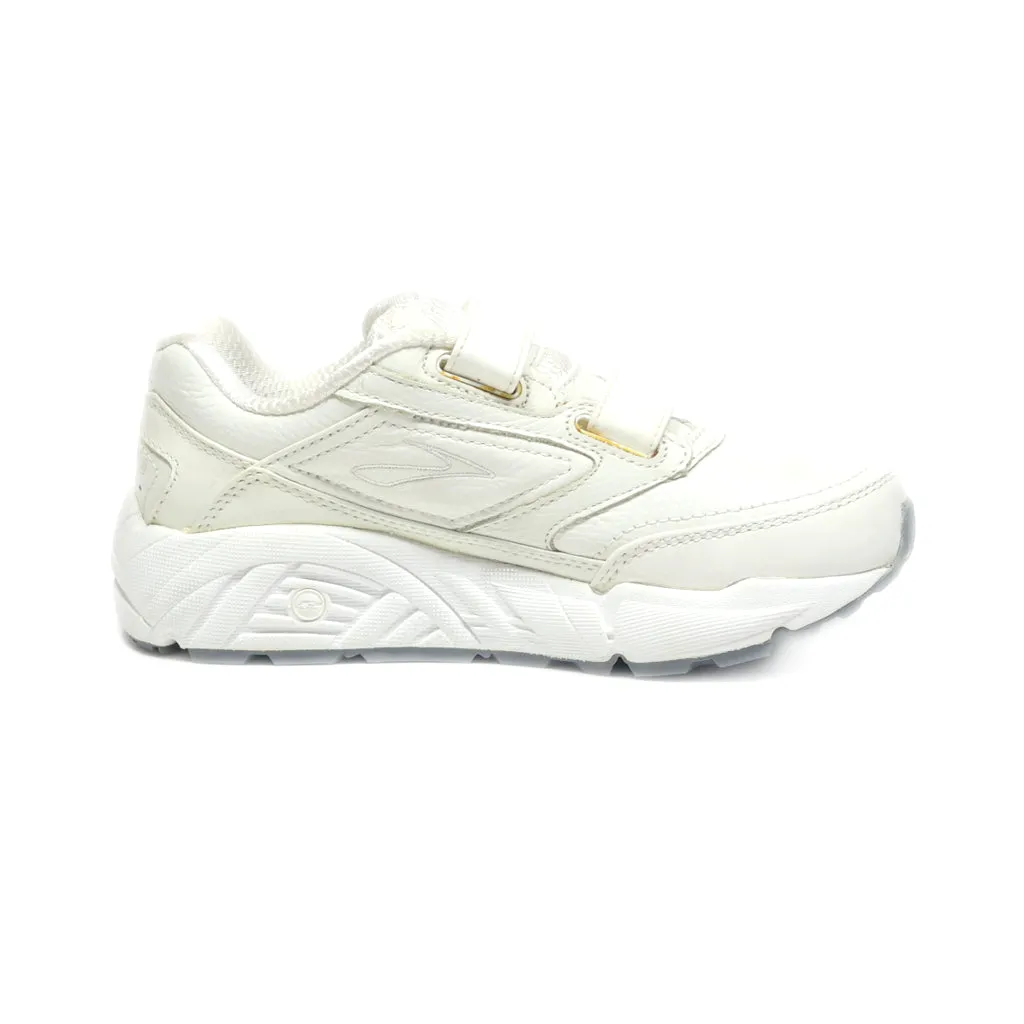 Brooks Addiction Sneakers Leather White Colour For Kids