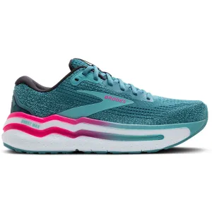 Brooks Ghost Max 2 Running Shoes - Womens - Storm Blue/Knockout Pink/Aqua