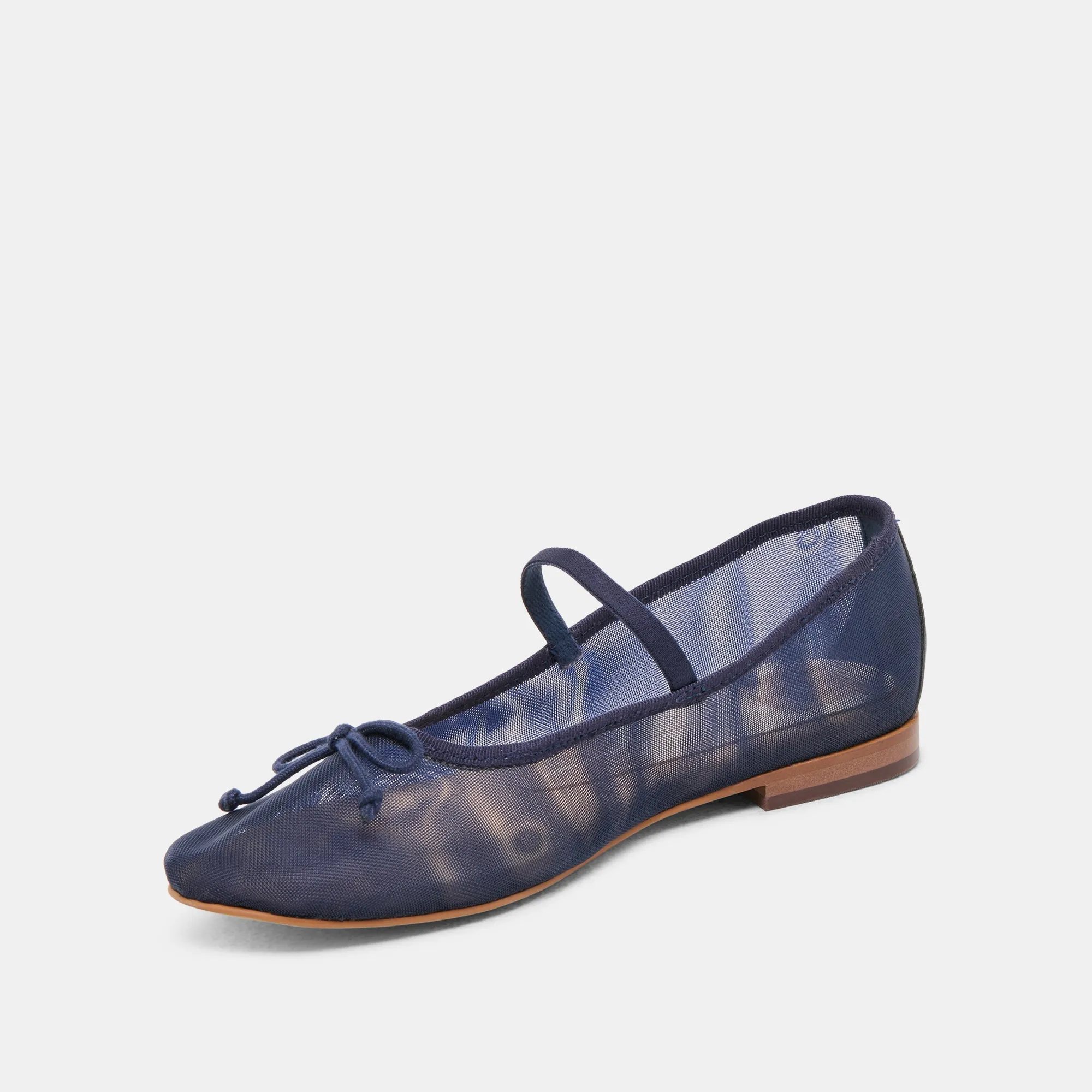 CADEL BALLET FLATS NAVY MESH