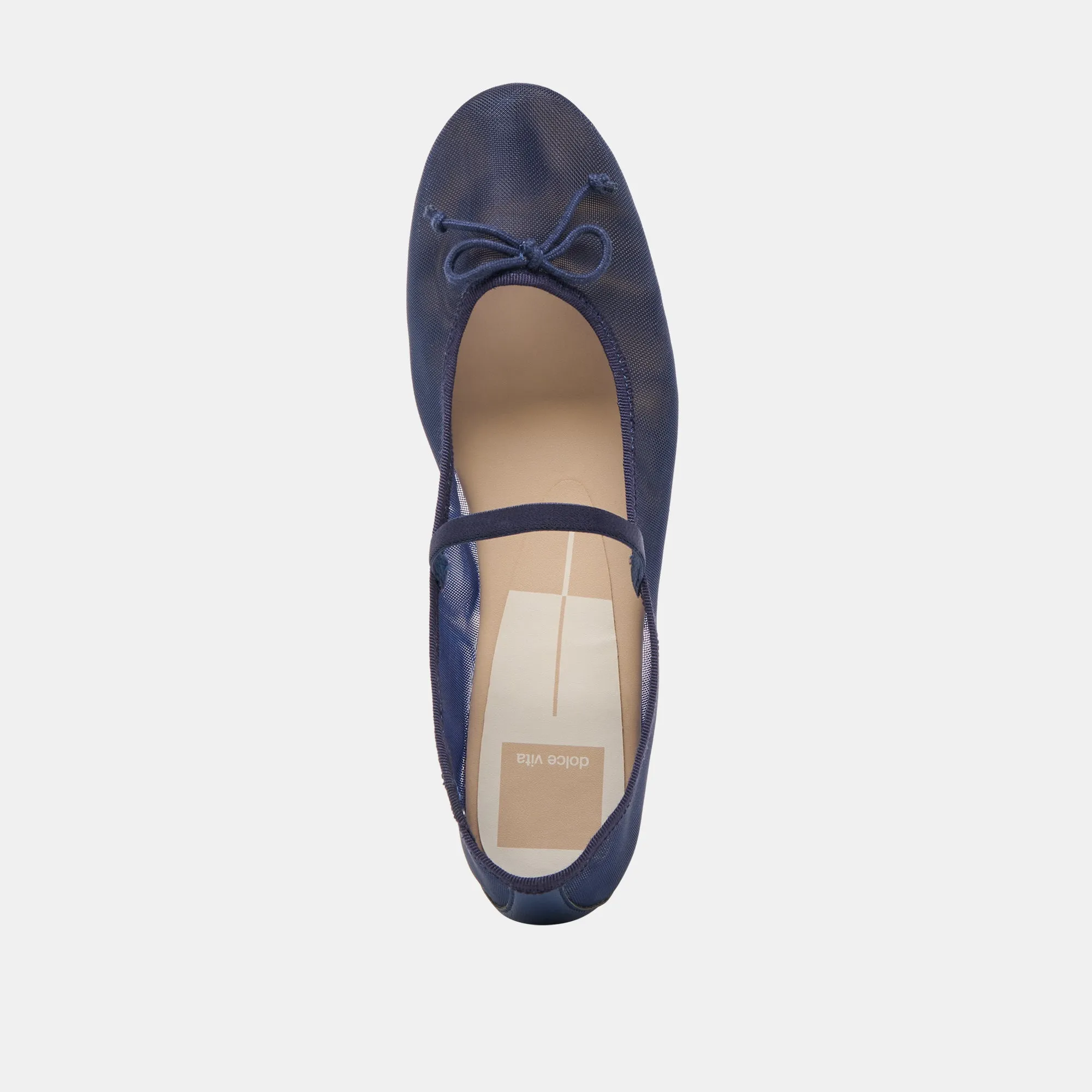 CADEL BALLET FLATS NAVY MESH