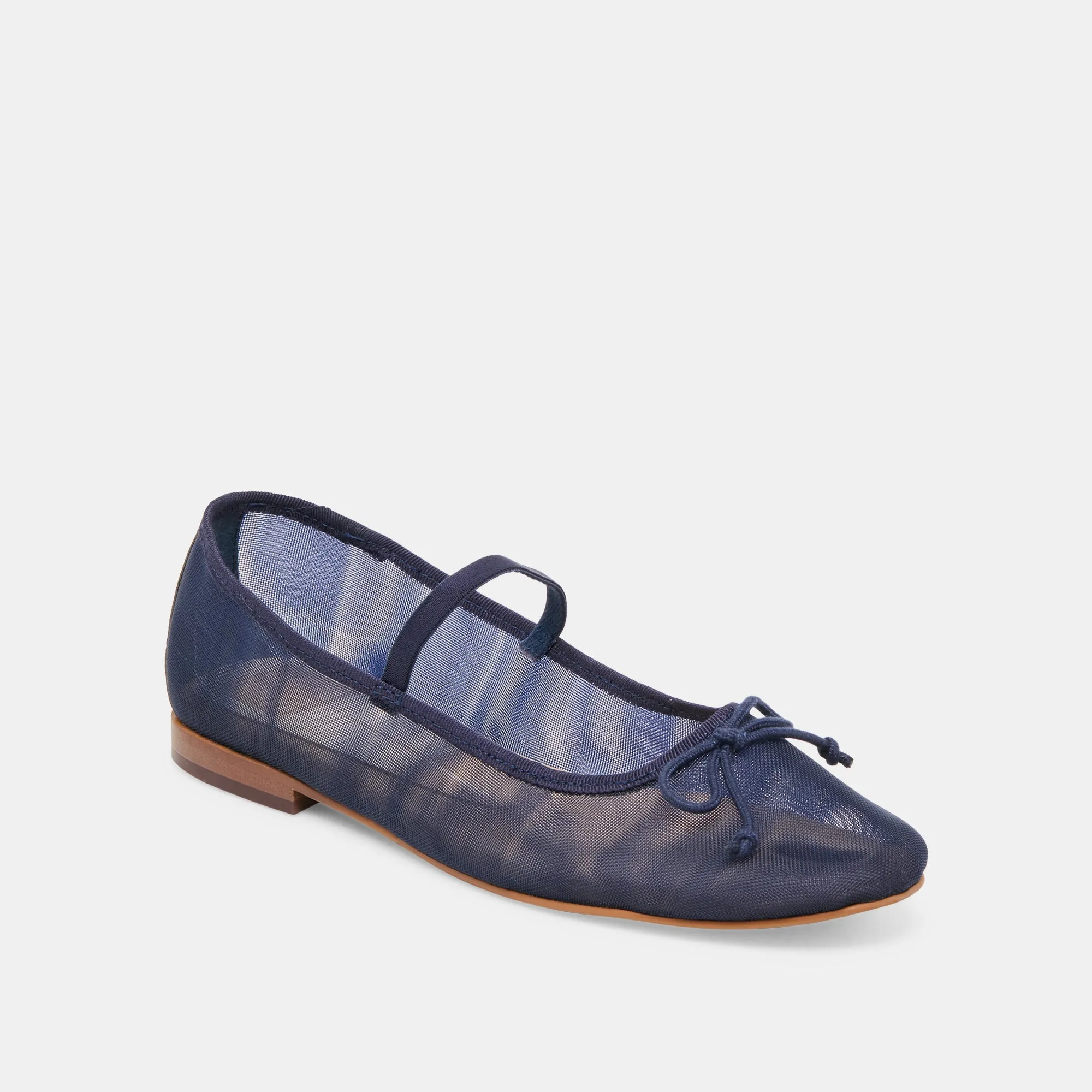 CADEL BALLET FLATS NAVY MESH