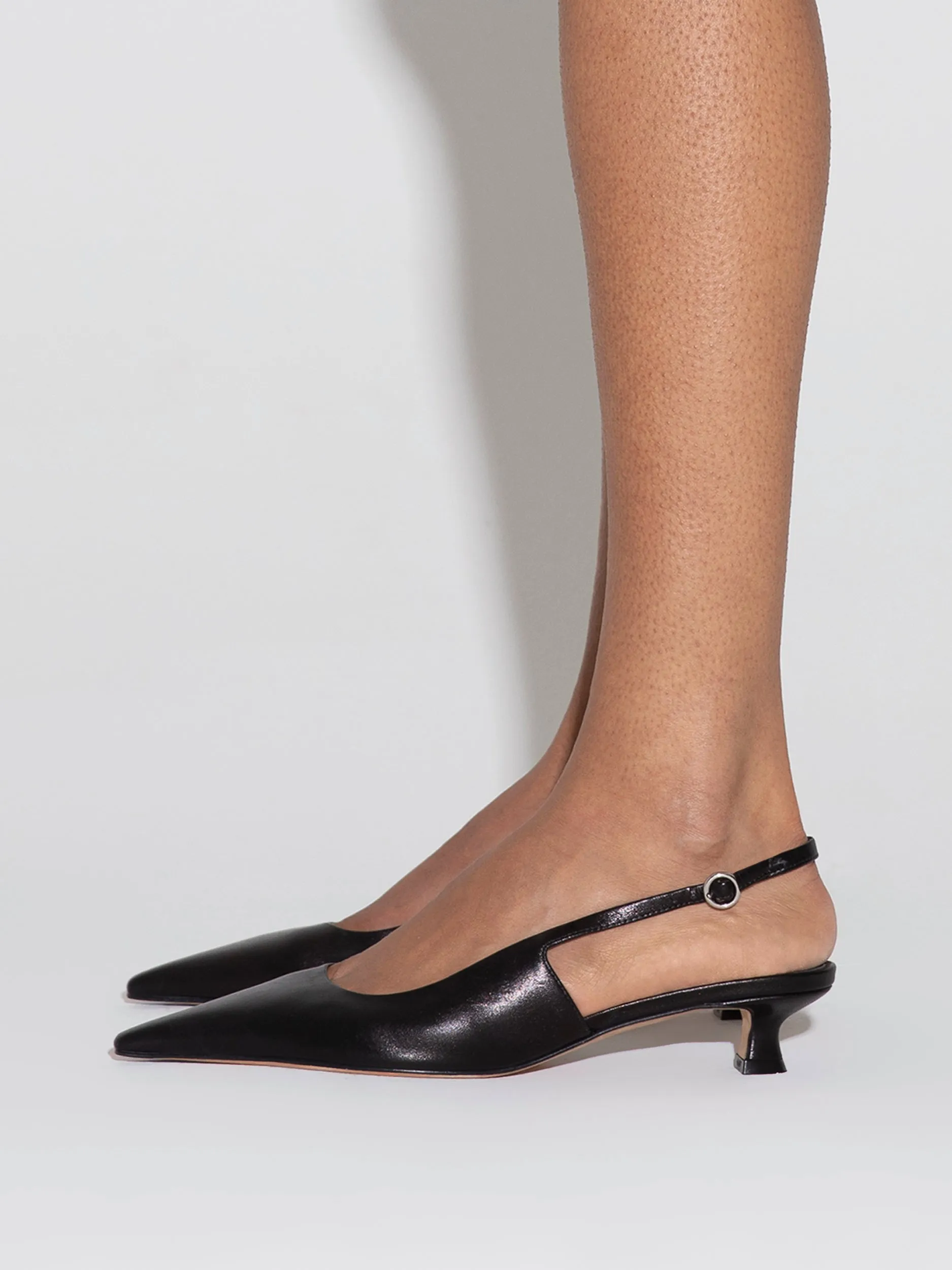 Catrina Leather Slingback Pumps