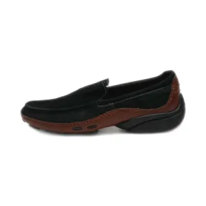 Clarks Privo Loafers Suede Black Colour For Men