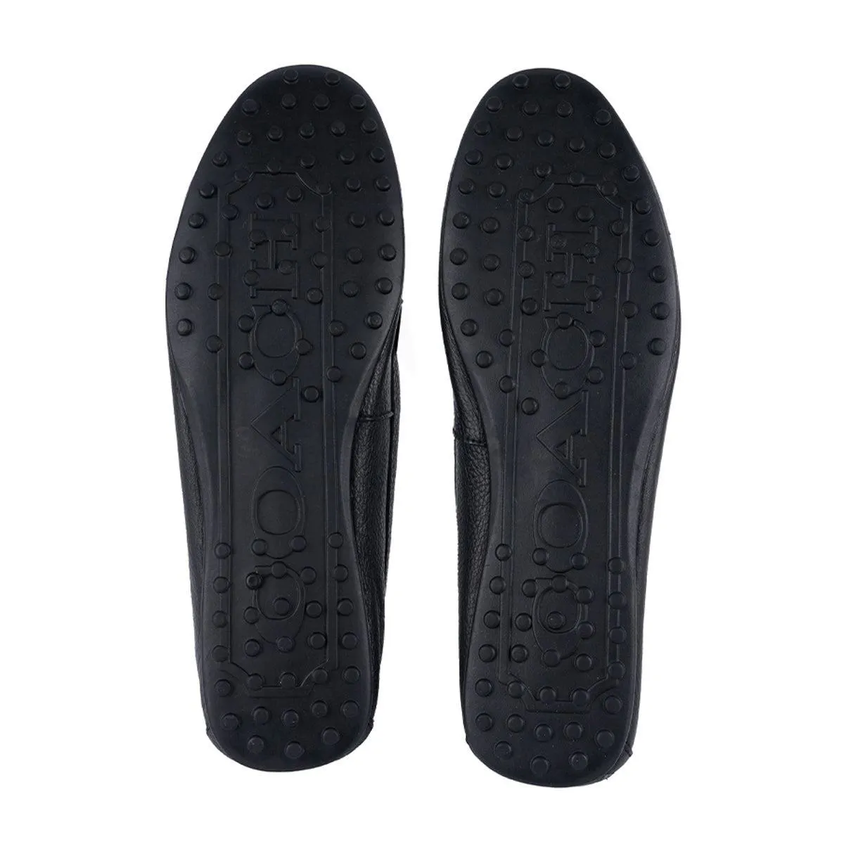 Coach Fredrica Casual Loafers Leather Black Colour For Women