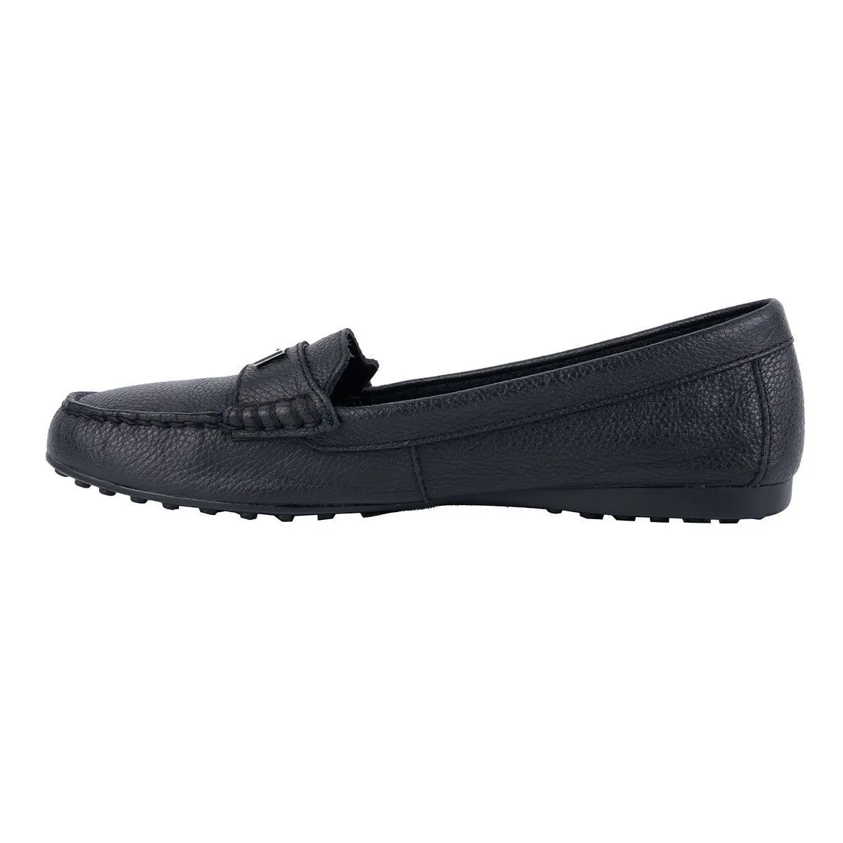 Coach Fredrica Casual Loafers Leather Black Colour For Women