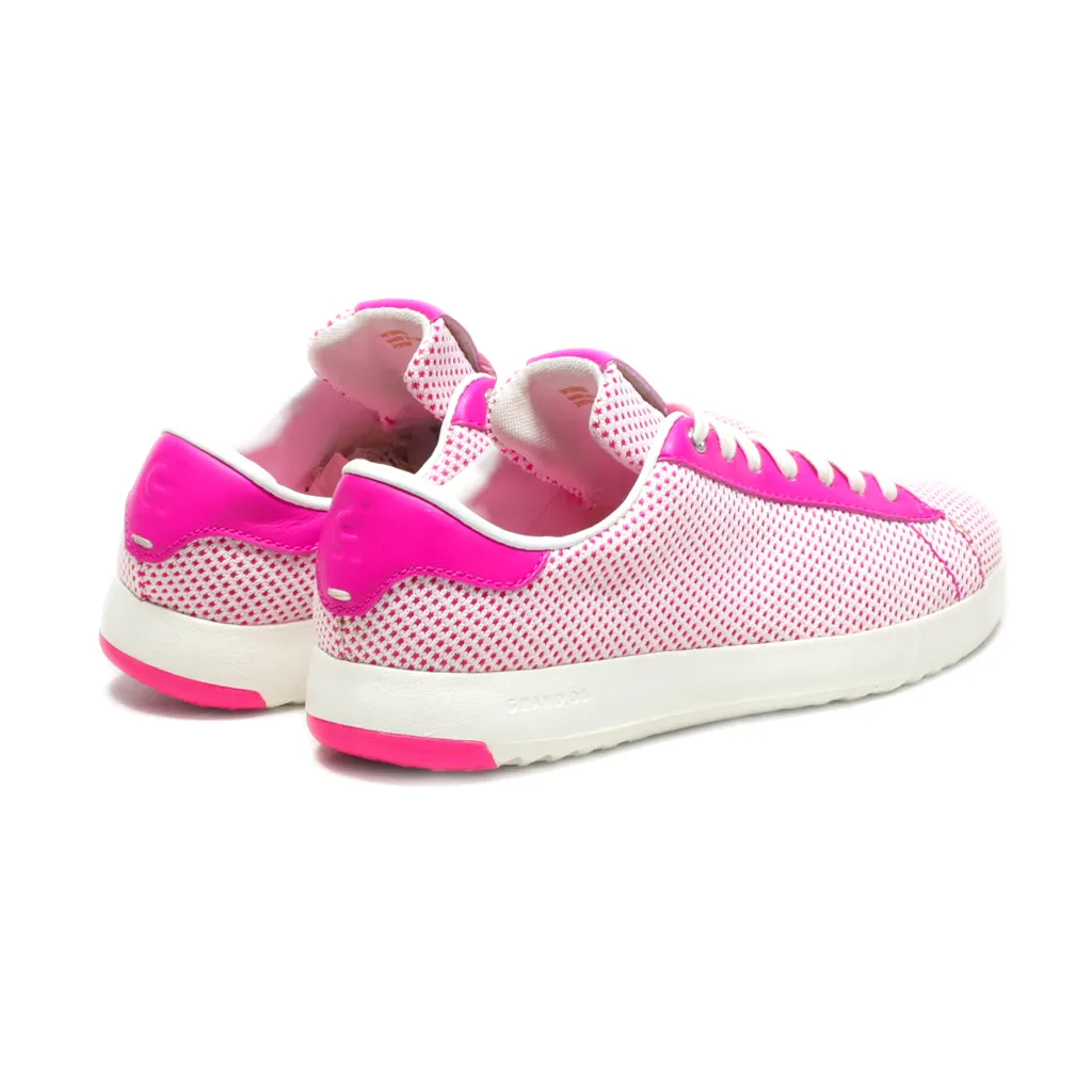 Cole Haan Grand Series Class Edition Jp Shoe Low-Top Sneakers Fabric Pink Colour For Women