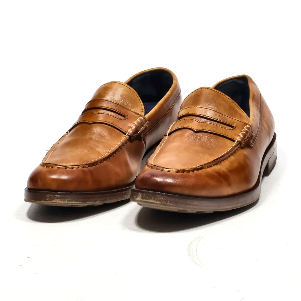 Cole Haan Loafers Leather Brown Colour For Men