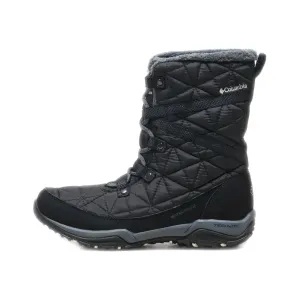 Columbia Loveland Snow Boots Fabric Black Colour For Kids