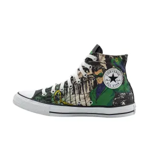 Converse X Dc Comics Chuck Taylor Allstar The Riddler High-Top Sneakers Fabric Multicolour Colour For Men