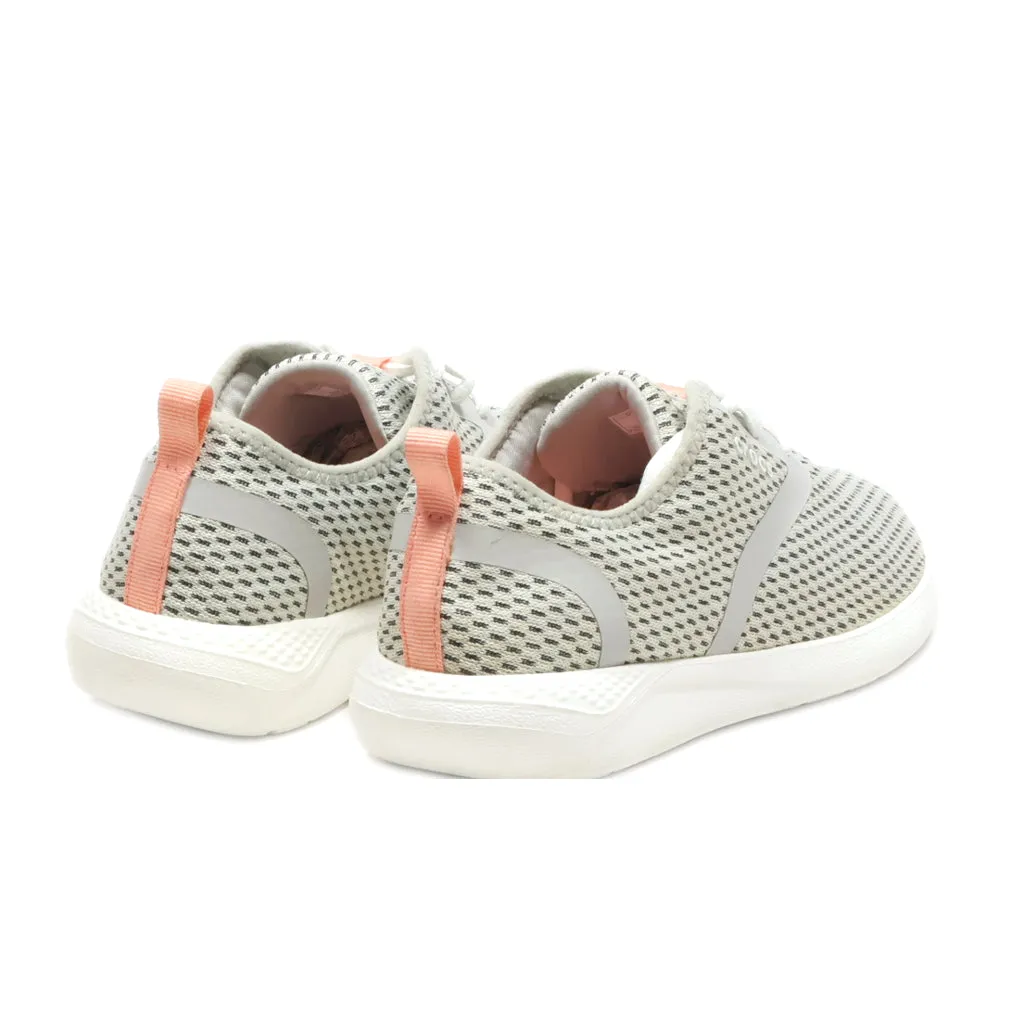 Crocs Sneakers Fabric Grey Colour For Kids