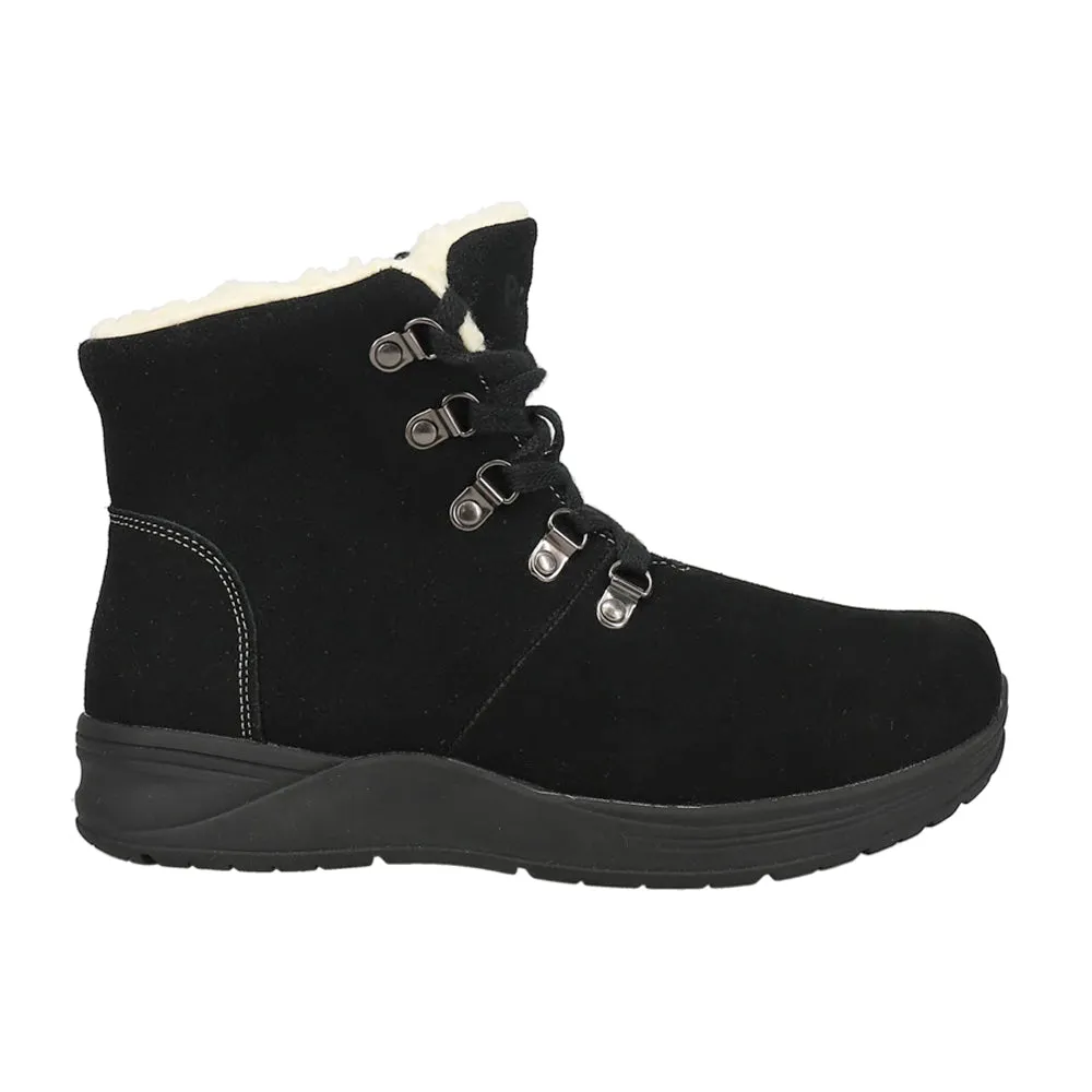 Demi Round Toe Zippered Snow Boots