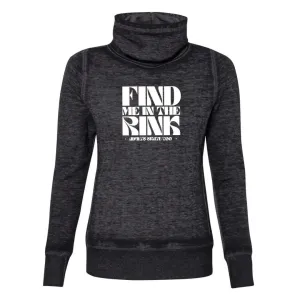 Find Me In The Rink Cowl Neck Sweatshirt