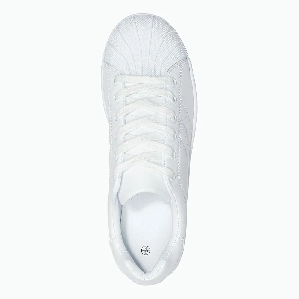 Flat Lace Up Trainer