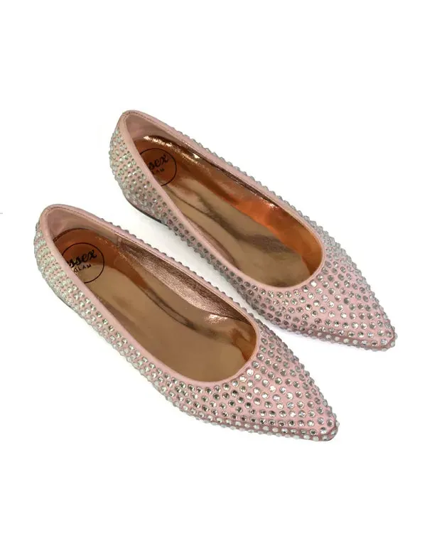 Gemini Diamante Sparkly Heels Wedding Shoes Bridal Heels in Champagne