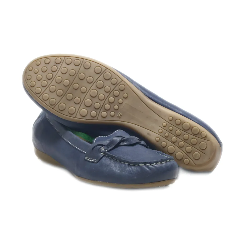 Gerry Weber Loafers Leather Blue Colour For Women