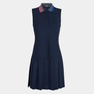 G/FORE Pique S/L Polo Dress - Twilight