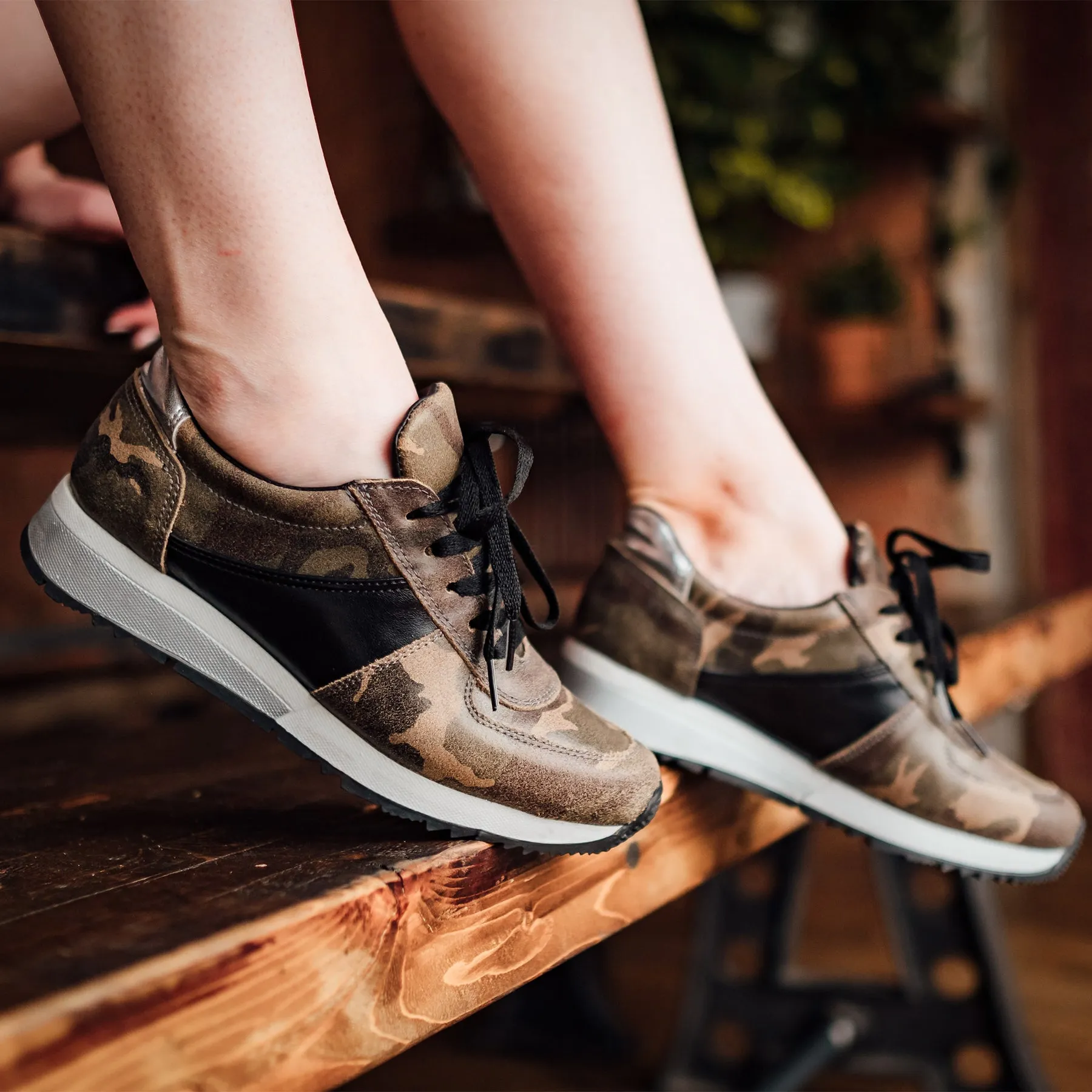 Holly Fashion Sneakers: New Camouflage