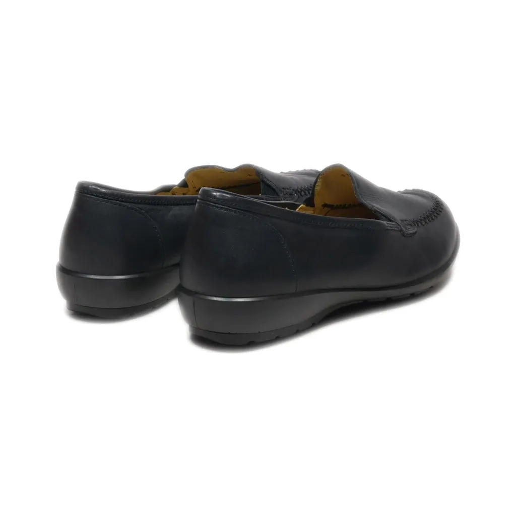 Hotter Comfort Concept Loafers Leather Black Colour For Women