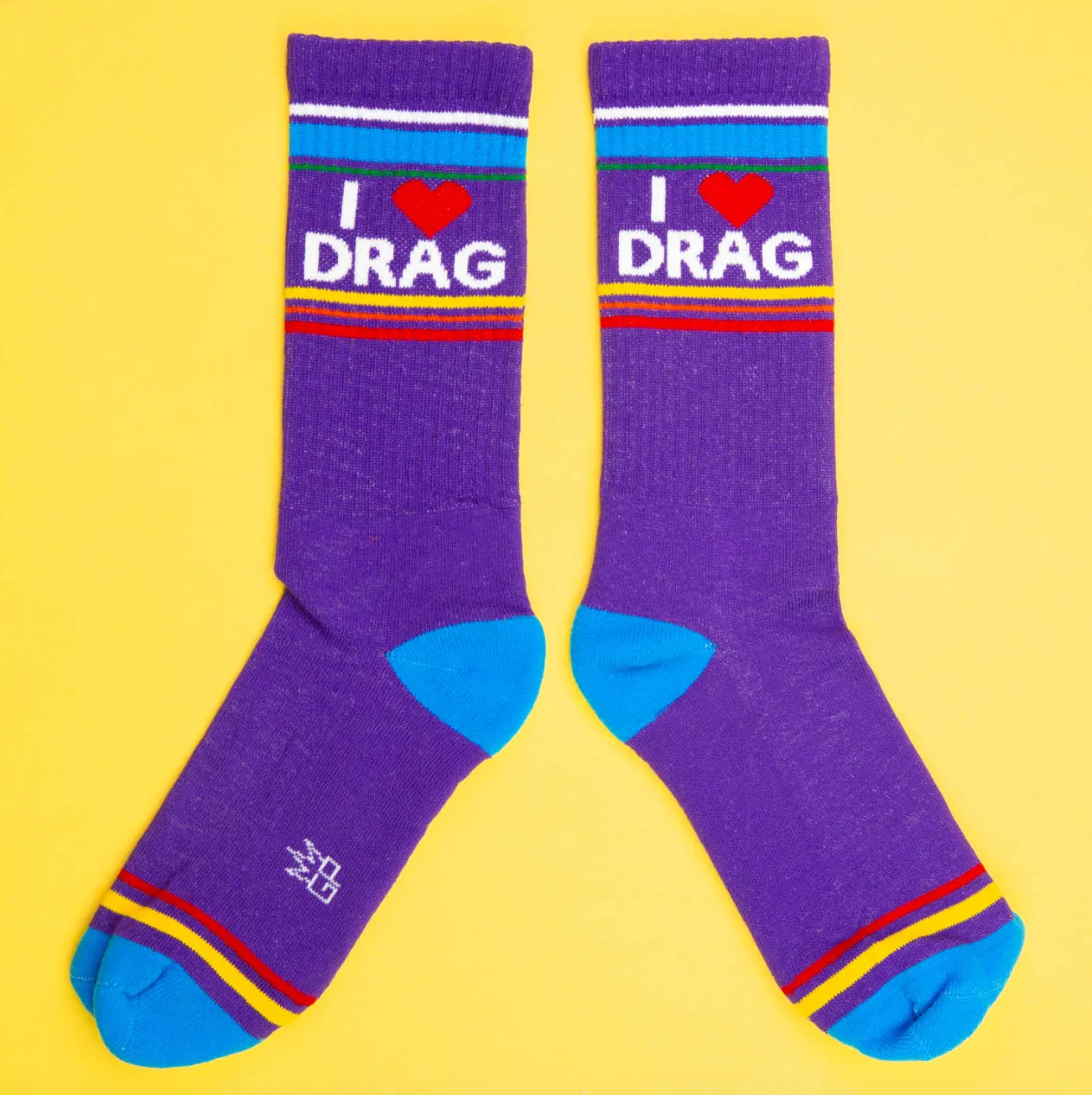 I ❤️ DRAG Gym Crew Socks