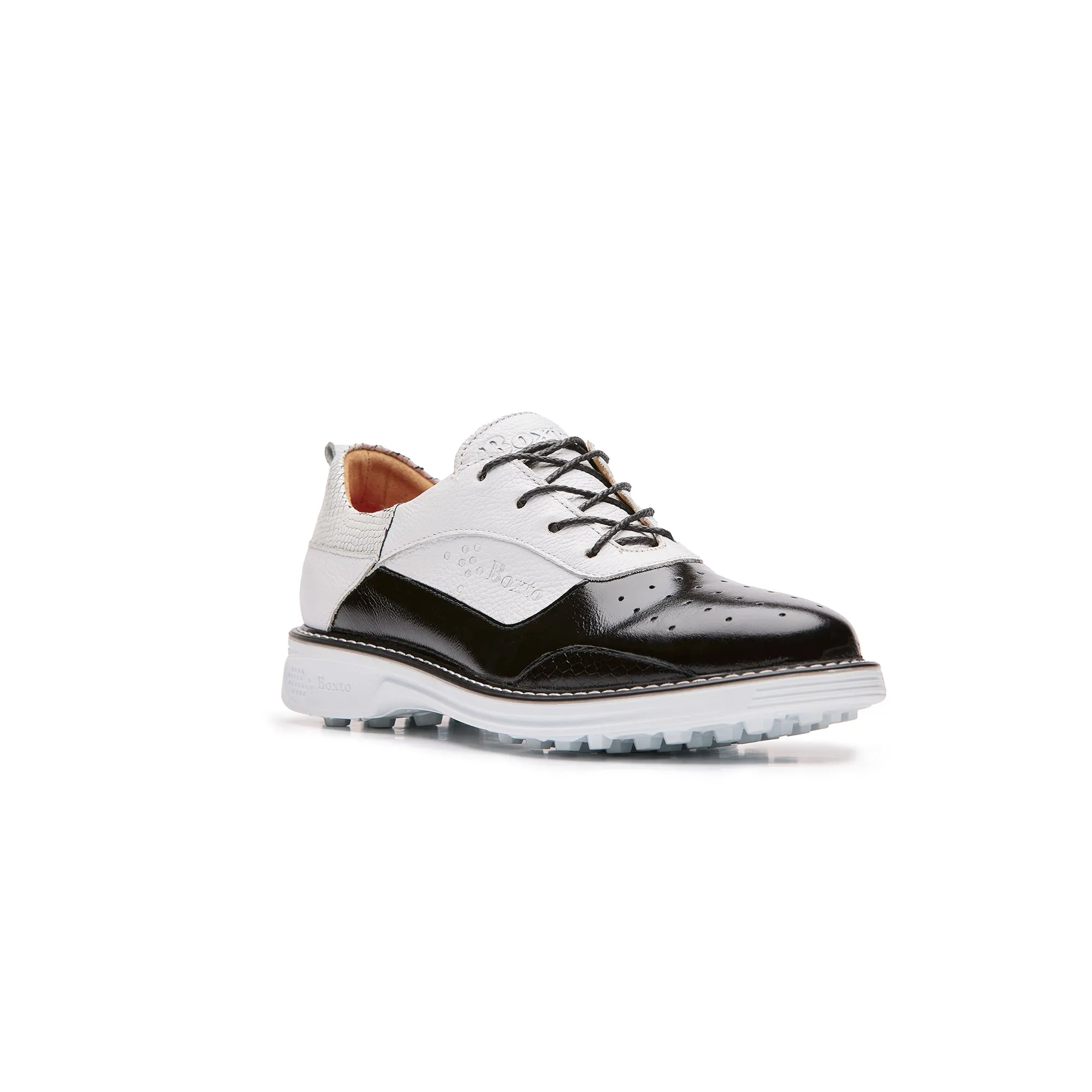 Inspiration Paris Spikeless Golf Shoes Black White