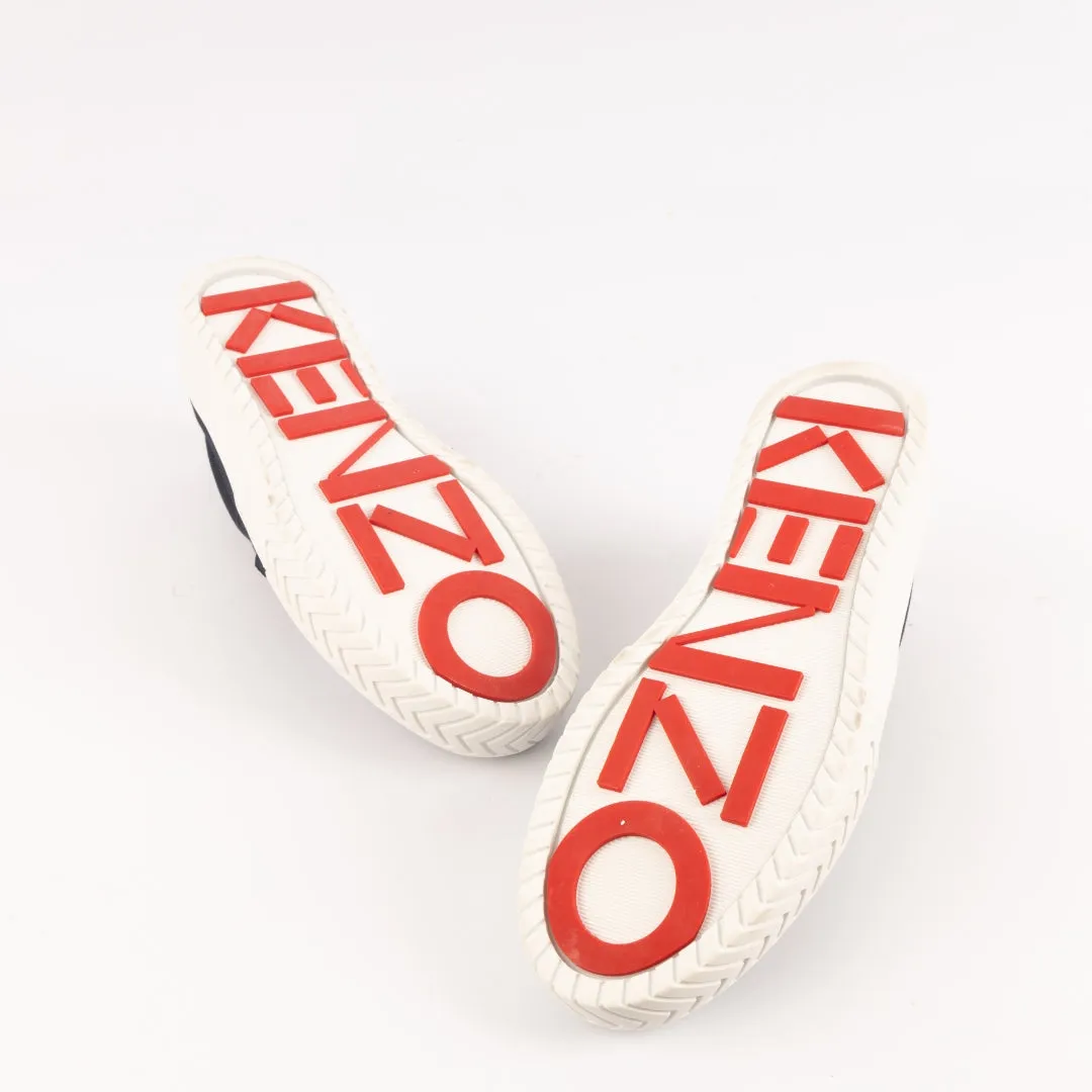 Kenzo K-Skate Embroidered Tiger Logo Sneakers