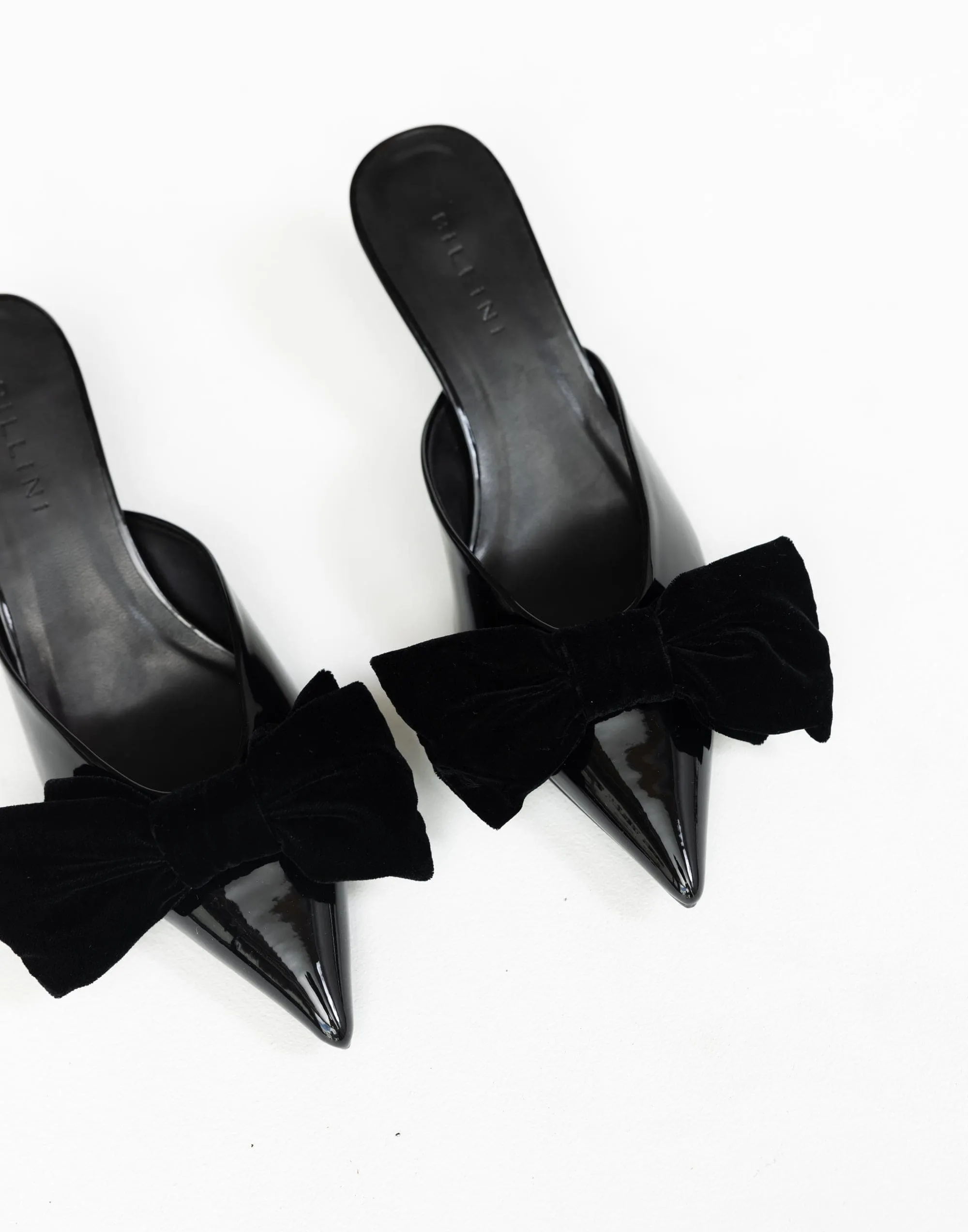 Niva Heels (Black Patent) - By Billini